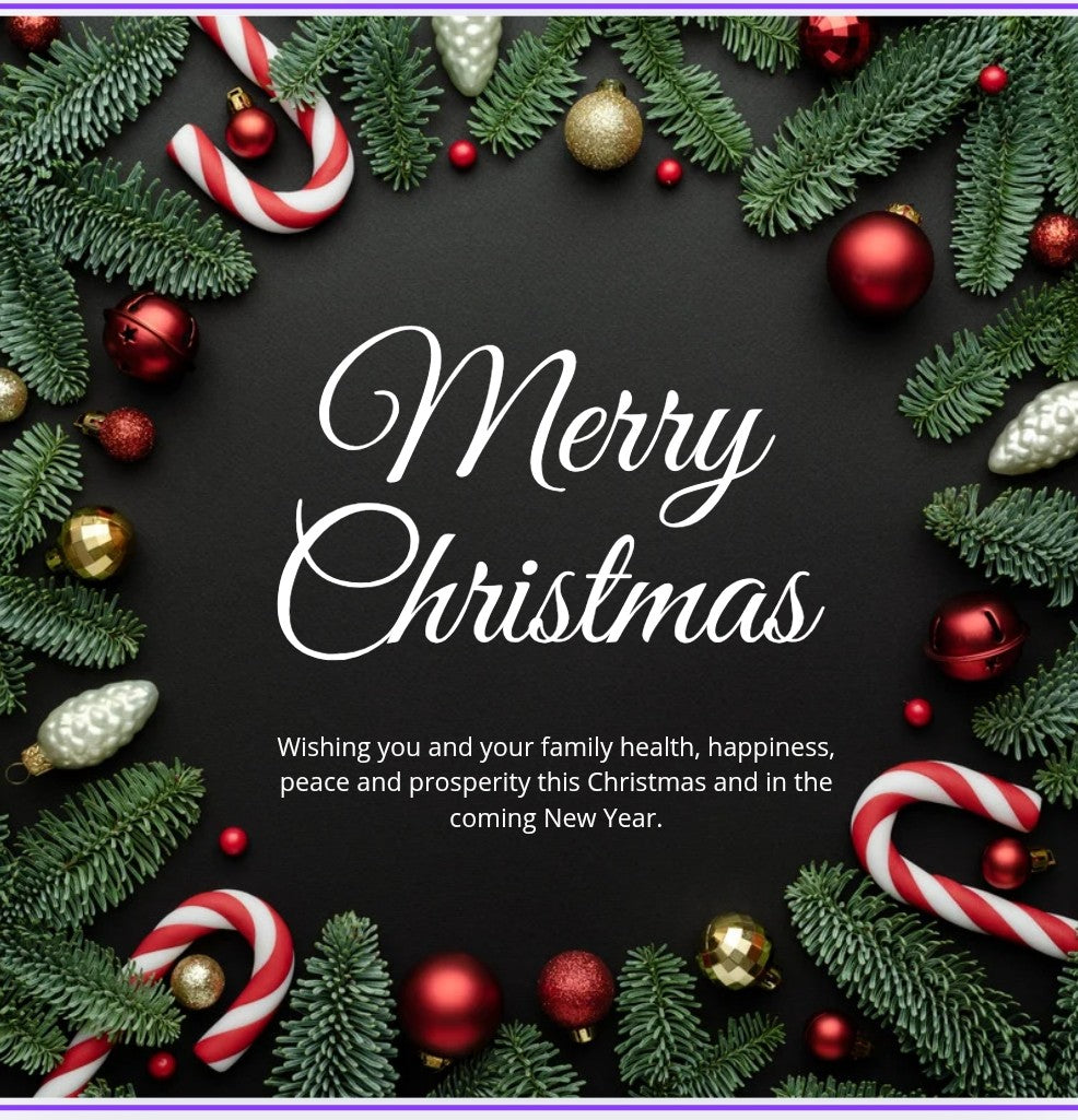 Digital template merry christmas