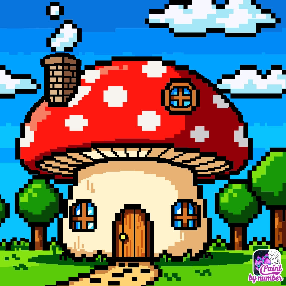 La casa de hongo