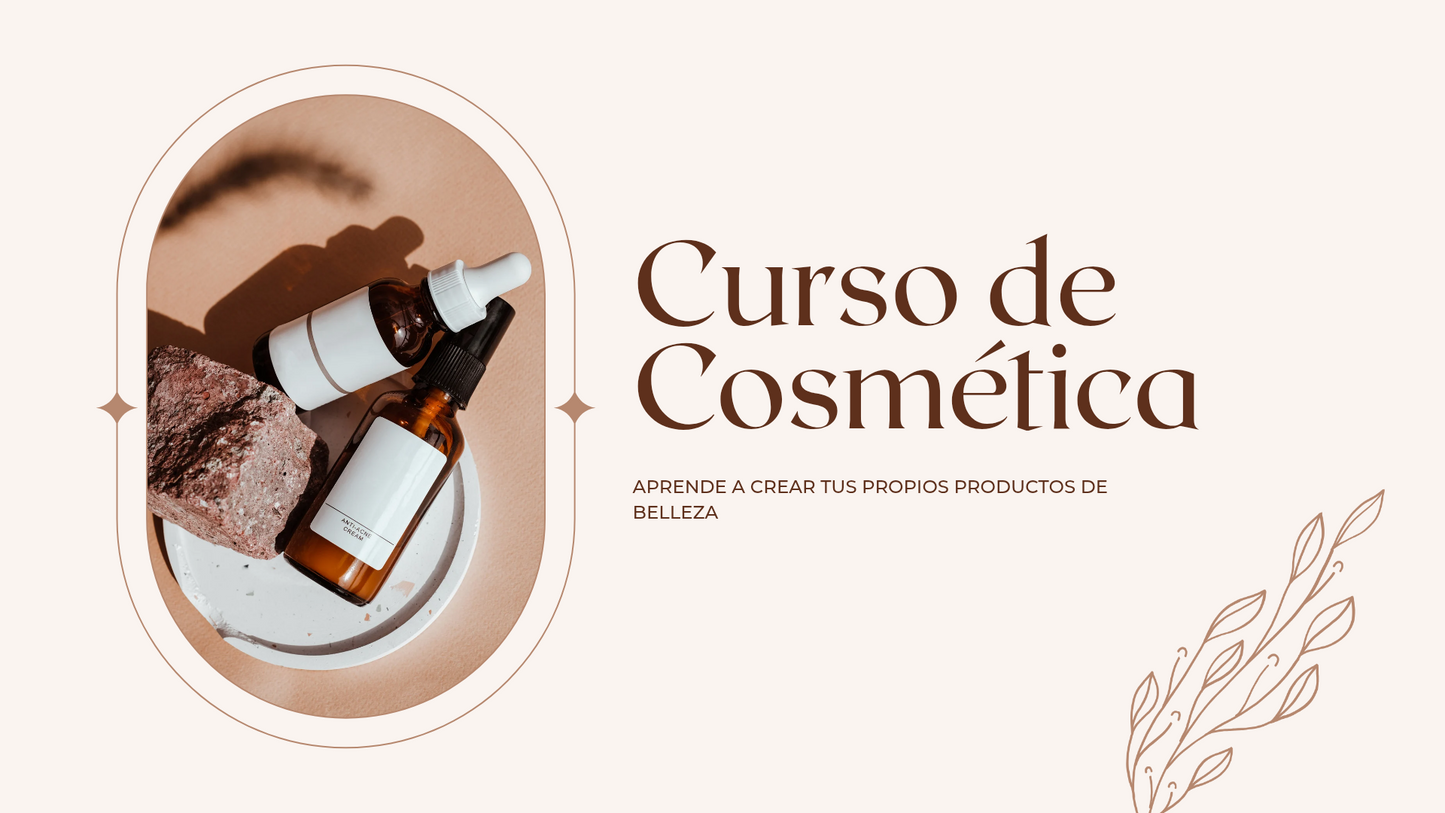 Curso de cosmética
