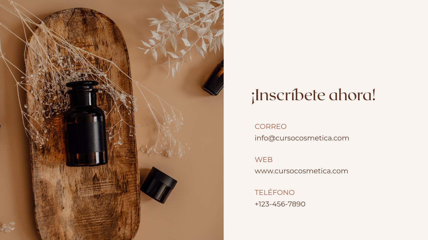 Curso de cosmética