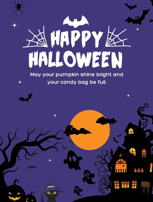 Digital template  halloween
