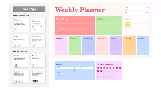 Weekly planner