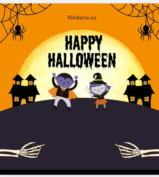 Digital template  halloween