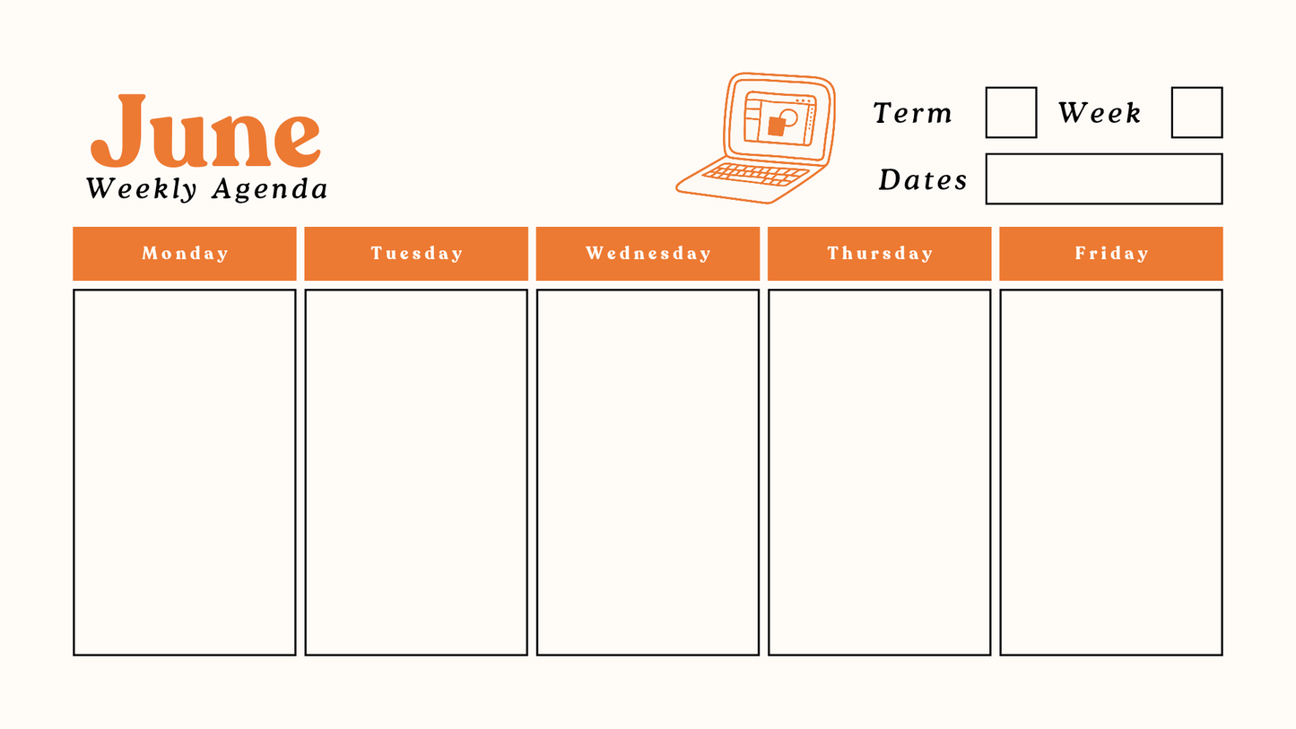 Teachers planner