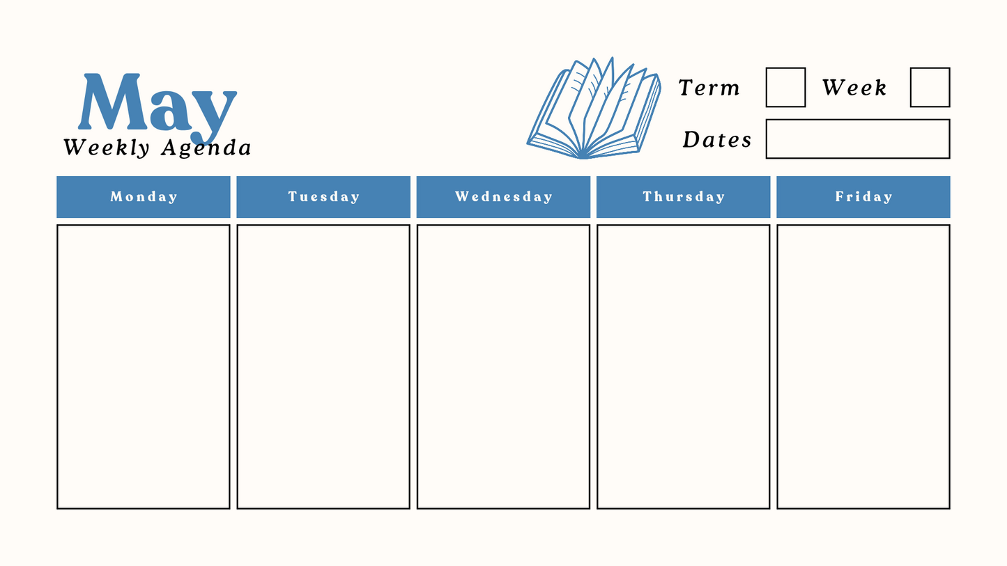 Teachers planner