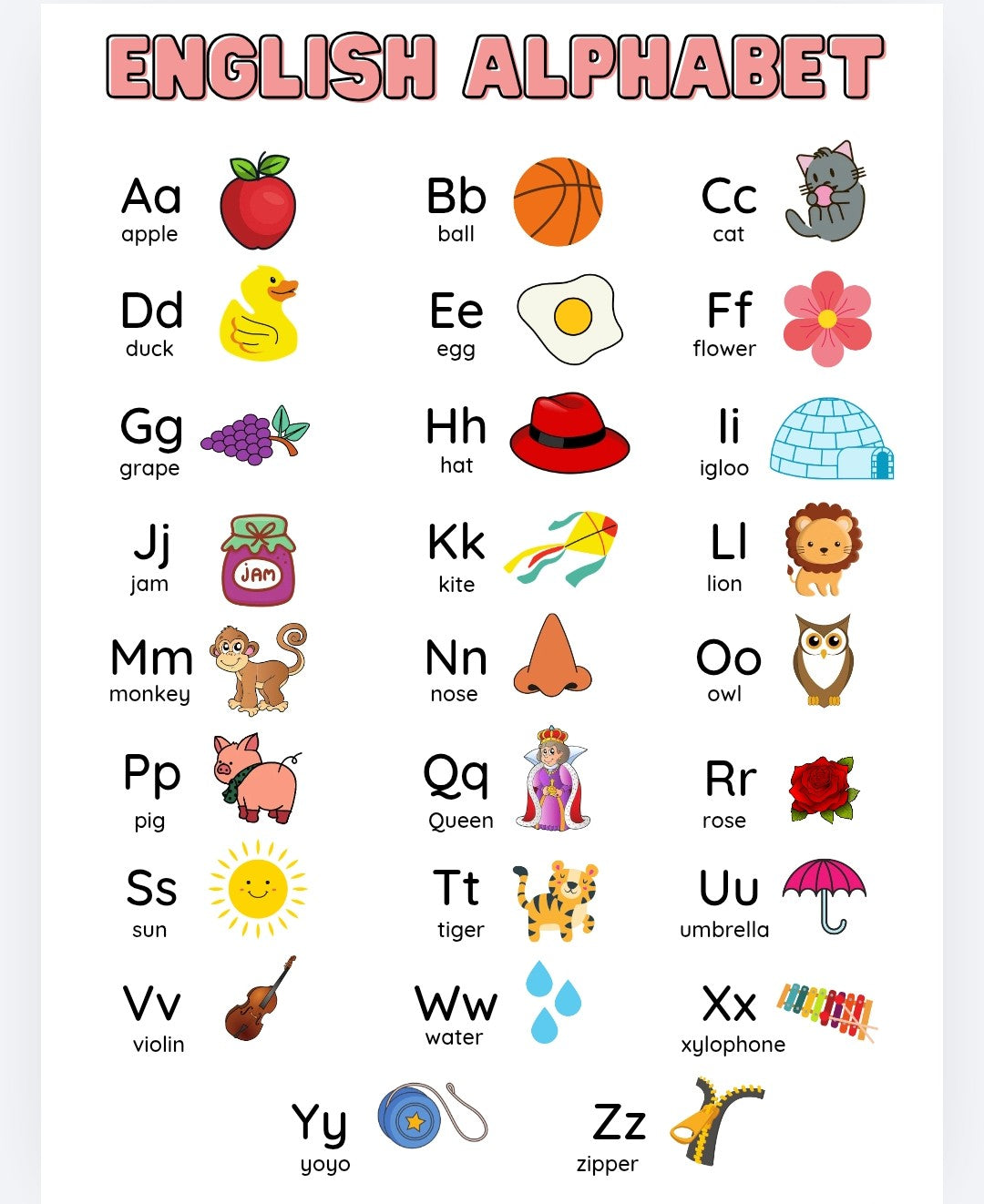 English Alphabet
