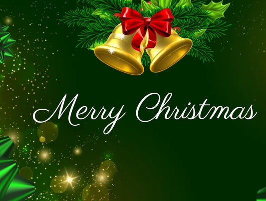 Digital template merry christmas