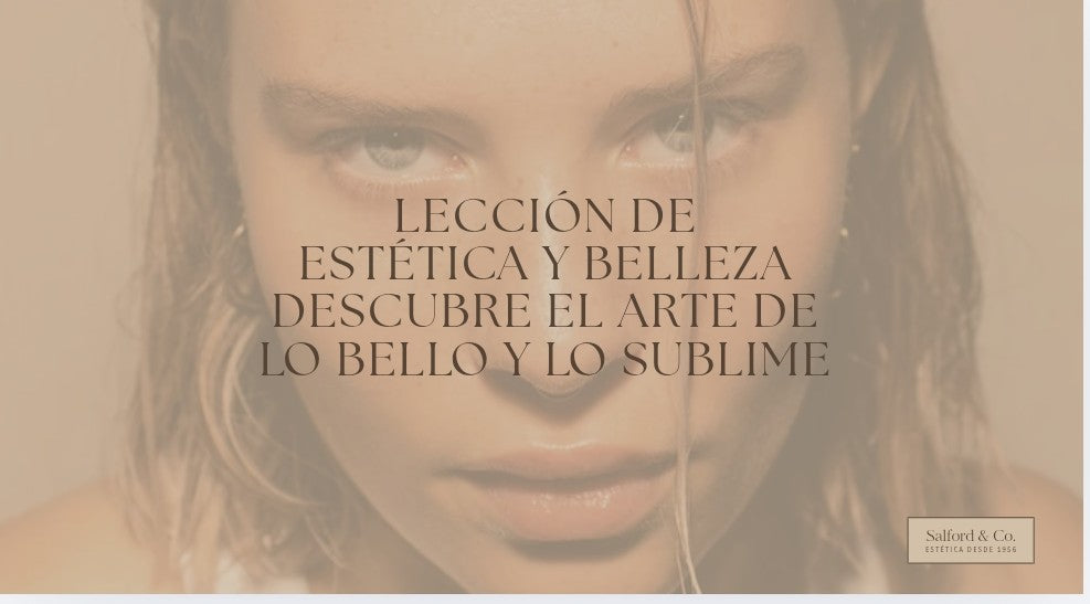 Leccion DE ESTÉTICA  Y BELLEZA