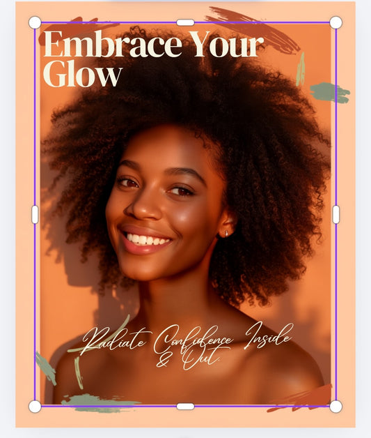 Post ad Instagram Embrace your glow